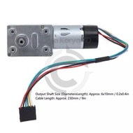 DC MOTOR 12V 24V TURBO WORM WITH ENCODER SPEED REDUCTION GEARED MOTORS - TRALA