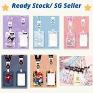 (SG Local Stock) Kids Ezlink Card Holder With Lanyard Mario/Sanrios/Unicorn/ Pikachu/Birthday /Children's Day Gift