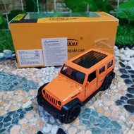 Jeep wrangler Rubicon diecast mobil welly - miniatur Jeep
