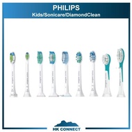 ＊全場買滿兩件免運費＊PHILIPS 飛利浦 牙刷多款原裝刷頭及代用 刷頭(詳見內文) Sonicare /Kids / DiamondClean [ C1 標準, W2 Wc 鑽石亮白, S 防敏感