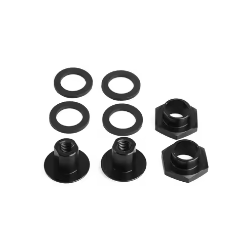 Black Round Head Rear Glass Pillar Kit For Honda Civic 3dr Hatchback Eg6 CRV 92-95 EG 90105-SR3-000 