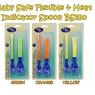 "VG.15Oc21т" Baby SAFE FLEXY &amp; HEAT INDICATOR SPOON / BABY SPOON BS350 BPA FREE