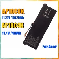 New AP18C8K AP18C4K Laptop Battery for Acer Aspire 5 A514-52G,A514-54 A515-56 A515-44 SPIN 3 SP314-5