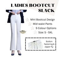 **EZZE** [Ladies Wear] Seluar Office Bootcut Plain Panjang / Office Bootcut Plain Elastic Slack