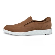 ECCO S LITE HYBRID POC MEN'S LEATHER CASUAL SLIP-ON SHOES