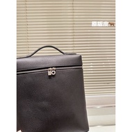 Cowhide Pure Leather Backpack Ladies Genuine Leather Backpack All-Match Size Loro Piana L19 Crotch B