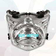 Reflektor Lampu Depan + Sein Sen Kanan Kiri Motor Honda Beat Karbu