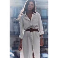 76058 - White Waist Belt (XS,S,M,L) - Dress