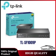 TP-LINK TL-SF1009P 9-Port 10/100Mbps Desktop Switch with 8-Port PoE+