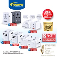 PowerPac Multi Travel Adapter USB Charger | USB-A | USB-C (PP7980/PP7981/PP7966/PP7977/PP7970)