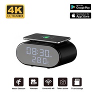 4K UHD WiFi Camera Multifunctional 5-IN-1 Clock Camera WIFI Spy Camera Motion Detection Suitable for