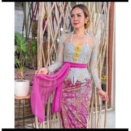 READY HYCON Chiffon Shawl / Plain Shawl -+ 2.4M Balinese Shawl