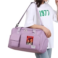 Travel bag & Abstract Gangster Against All Odds Painting