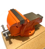 Ragum Catok 4 inch Paron Meja Tanggem Besi Fixed Orange Vise 4" catok paron