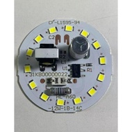 PCB led 12W Putih Terang AC 220-240V 12 watt Baru