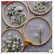 YYE Cross  Kits Sewing accessories European Mesh Dandelion Beginners Yarn Embroidery