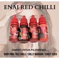 INAI RED CHILLIE / ENAI RED CHILLIE 10ml / ENAI HALAL VIRAL / BABY PINK / DOLLY MAROON / RED CHILLIE