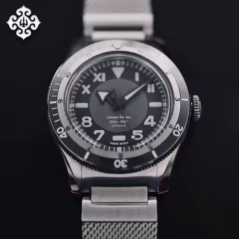 (SALE) 2024 New IPOSE IXDAO 3.5 Men's Automatic Mechanical Watches PT5000 Stainless Steel Sport Dive