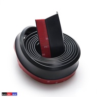 2.5M Car Front Bumper Lip Splitter Body Kit Spoiler Skirt Valance Chin for Lexus for Honda Civic EK 