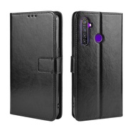 For Realme C3 Case Flip Wallet PU Leather Back Cover Realme C3 C 3 RealmeC3 Phone Casing
