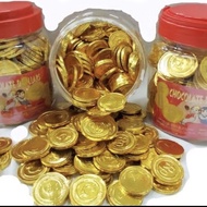 Coklat koin emas berat 500gr