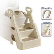 【MY Ready Stock】Foldable Training Ladder and Seat Large Baby Toilet With Reinforcing Bracket