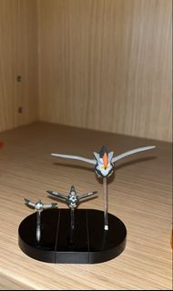 Pokemon 寶可夢 1/40scale 官方立體圖鑑 姆克鷹組