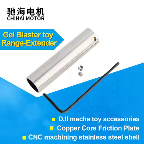 45mm CNC Stainless Steel Metal Adjustable Hop Up For 9.5mm Inner Tube JM Gen9 RX Gel Blaster LDT Acc