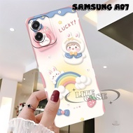 [LCR58]Flexible silicone Samsung A07 A17 A16 A15 A14 A13 A12 A11 Flexible Casing Procamera Cool wall