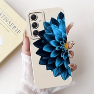 เคส Samsung Galaxy A54 5G A34 A14ฝาครอบเพ้นท์สีลูกกวาดหรูหราเคสโทรศัพท์กันกระแทกสำหรับ Samsung A14 A