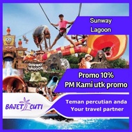 [Chat dulu sblm beli] Sunway Lagoon Themepark Tiket