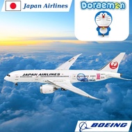 DORAEMON Commercial Plane Paper Model BOEING 787 Japan Airlines (Doraeal Cat Version)