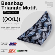 BEAN BAG EXPLORE - BEAN BAG JUMBO BEAN BAG MOTIF SEAT CUSHION