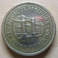 REPUBLICA ARGENTINA · EN UNION Y LIBERTAD · 50 centavos (1993 1994) Coin