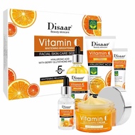 Vitamin C set 5in1 (Face cream)(Toner)(eye cream)faisal cleanser)(Serum)