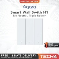 [FAST SHIP] Aqara H1 Triple rocker Smart Wall Switch (No Neutral)