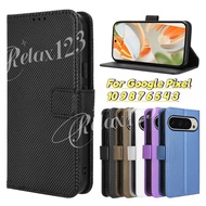 For Google Pixel 10 9 8 7 6 5 4 3 Pro XL 5G 2025 Luxury Diamond Plaid Leather Casing For Google Pixe