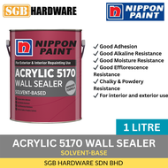 NIPPON 5400 UNDERCOAT PRIMER SEALER 1L / CAT UNDERCOAT DINDING RUMAH 5400 PACK SENDIRI 1L/ 3200 INTE