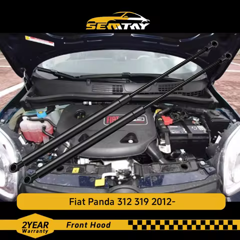 SEMTAY Hood Struts Bonnet Lift Support Spring Damper for Fiat Panda 312 319 2012- Bonnet Shocks Comp