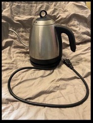 鍋寶電熱水壺 手沖咖啡 不鏽鋼手沖細口快煮壺