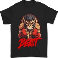 T-Shirt Muay Thai Beast Mma Martial Arts Boxing Mens T-Shirt