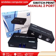 CODE A85X SWITCH MANUAL PRINTER 2 Ports USB SWITCH 2 PORT MANUAL SWITCH PRINTER USB 2