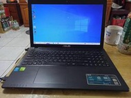 二手ASUS F552M intel四核1G獨顯筆電 當零件機賣不退不保內容詳看