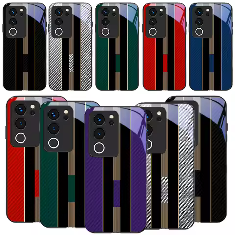 Gradient silk pattern For vivo V30 V29 V23 V25 V40 SE V21 V25E V23e X100 X70 X90 Pro+ X80 X200 Pro m