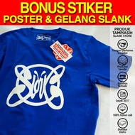 SLAK 1994 - OLDbiru - SHORT SLEEVE - 100% ORIGINAL MADE IN SLANKERS - SLANK T-SHIRT - TAMPIASIH STOR