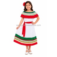 READY STOCK Children Kids Spanish Mexico Latin America Costume Samba Festival Carnival Mexican Tradi