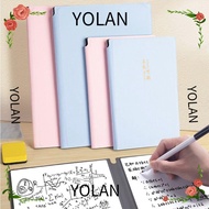 YOLANDAGOODS Whiteboard Notebook Reusable Portable Weekly Planner A4/A5 Erasable Memo Pad