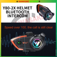 KAWASAKI - Y80-2X HELMET BLUETOOTH INTERCOM WT MIXING RGB
