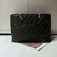Chanel 金鍊黑荔枝皮 GST