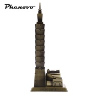 phenovo Taipei 101 Tower Building Architecture Model of Taiwan Desktop Ornament